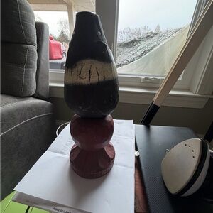 A Pig and Toad Decorative hand carved wood Sculptures
Pig is 11” and toad is 9”